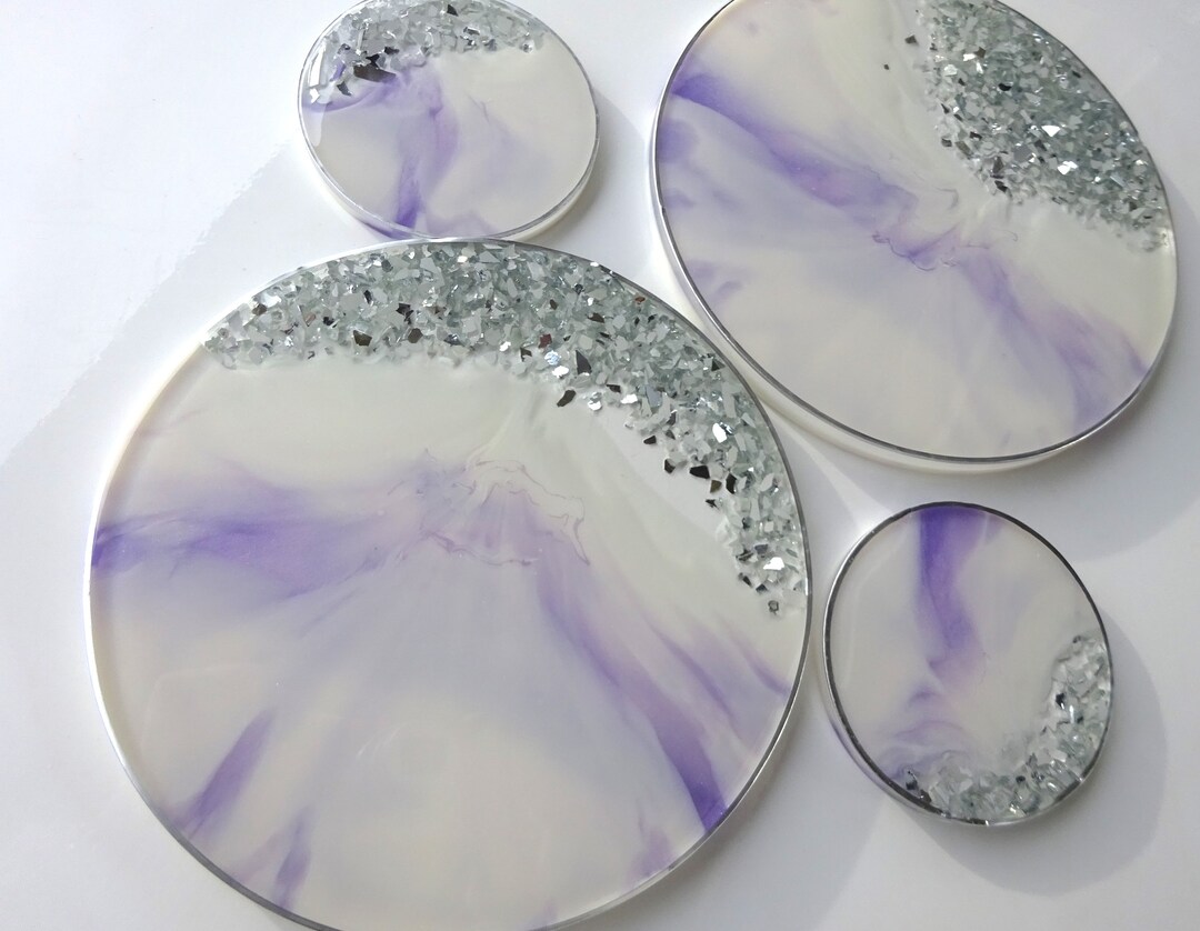 Epoxidharz-Untersetzer